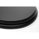 Matt Black Toilet Seat