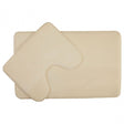 Soak White Finish Bath Mat Set