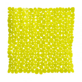 Solid Green Square Bath Mat