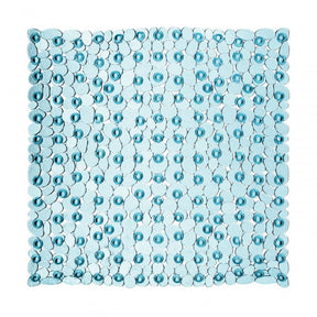 Blue Square Bath Mat