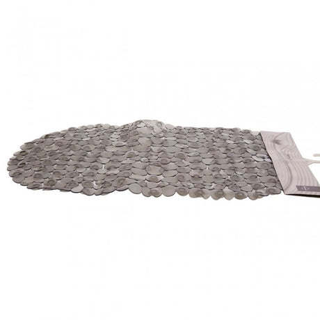 Grey Round Bath Mat