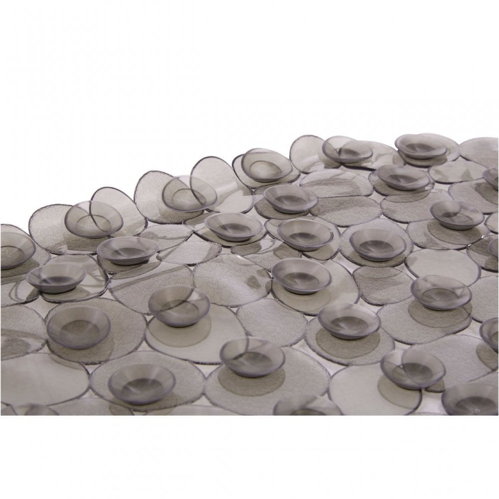 Grey Round Bath Mat