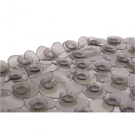 Grey Round Bath Mat