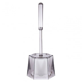 Dow Grey Acrylic Toilet Brush Holder