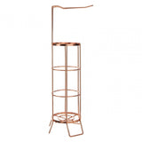 Rose Gold Toilet Roll Holder