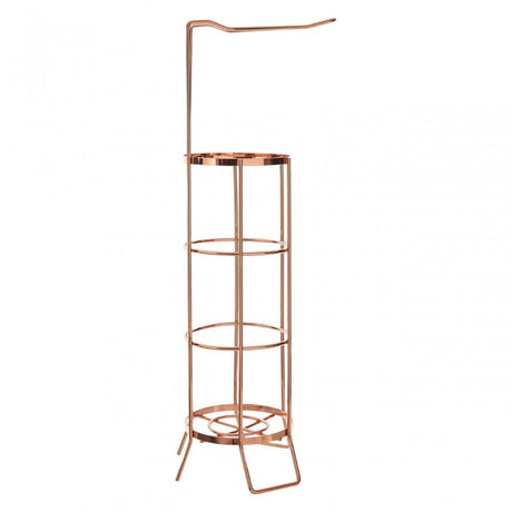 Rose Gold Toilet Roll Holder