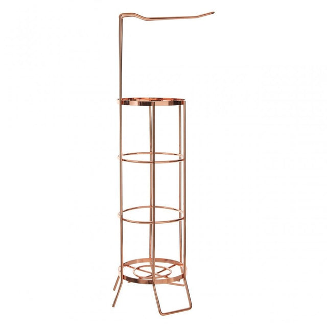 Rose Gold Toilet Roll Holder