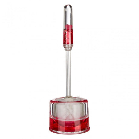 Acrylic Hearts Toilet Brush Holder