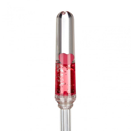 Acrylic Hearts Toilet Brush Holder