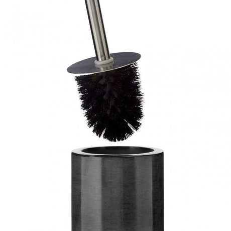 Dark Grey Marble Toilet Brush