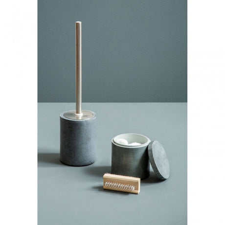 Dark Grey Marble Toilet Brush