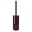 Purple Acrylic And Crystal Toilet Brush