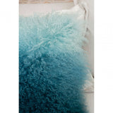 Bosie Blue Ombre Fur Cushion