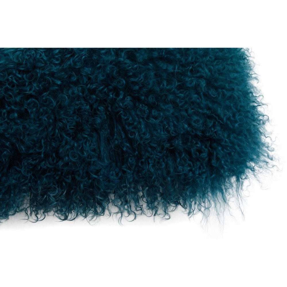 Bosie Blue Ombre Fur Cushion