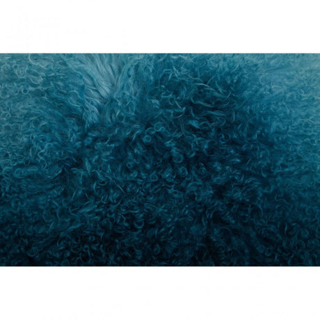 Bosie Blue Ombre Fur Cushion