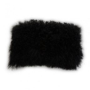 Bosie Black Fur Cushion