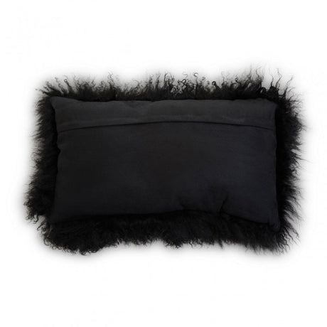 Bosie Black Fur Cushion