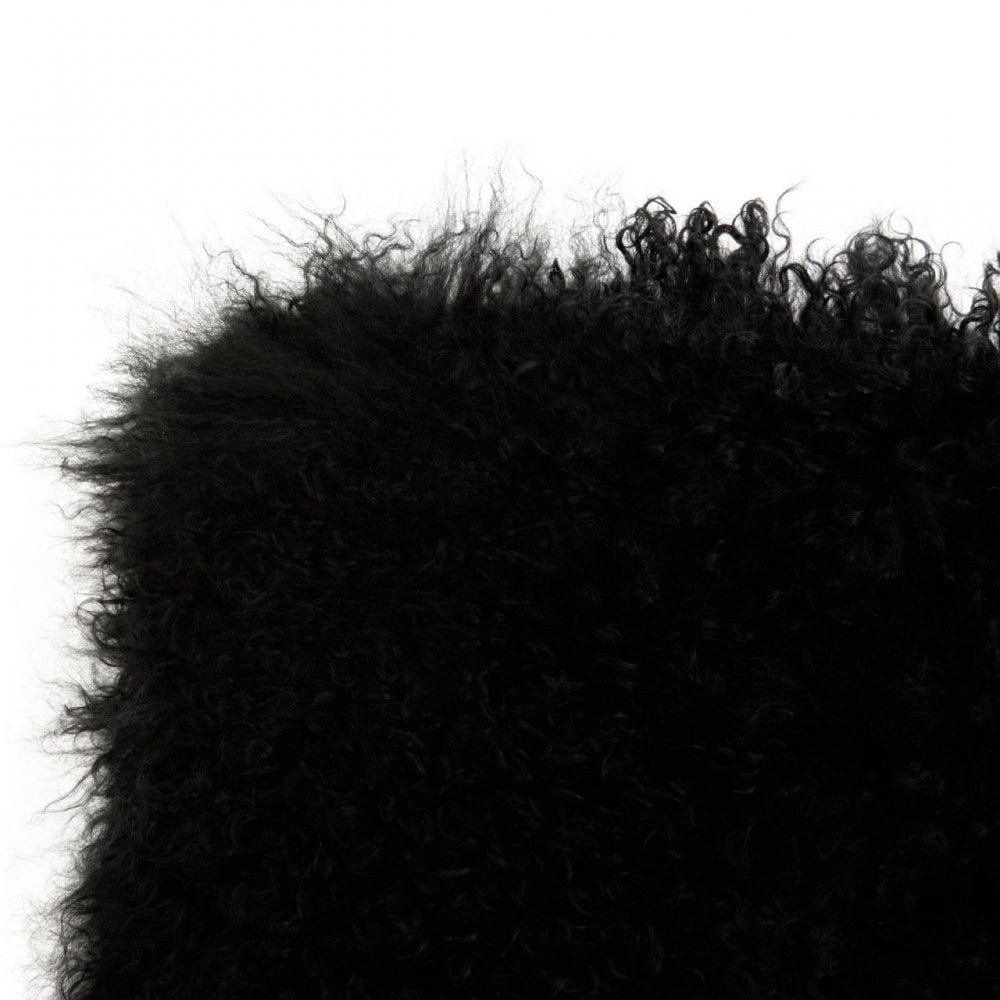 Bosie Black Fur Cushion