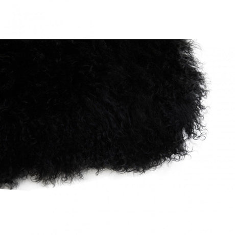 Bosie Black Fur Cushion