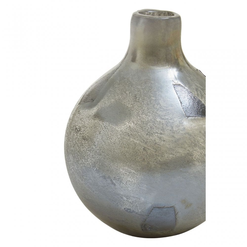 Herbie Small Metallic Bottle Vase