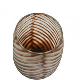 Hessa Large Chevron Cut Vase