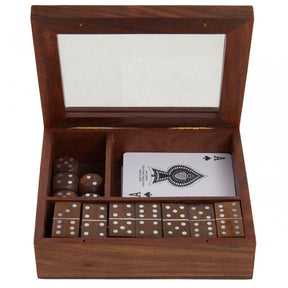 Churchill Domino Dice With Cards