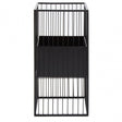 Alden Black Floor Standing Planter