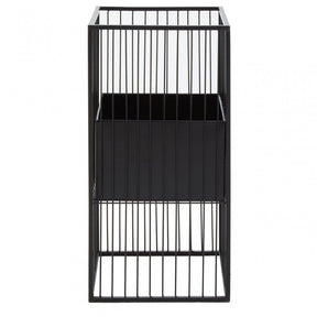 Alden Black Floor Standing Planter