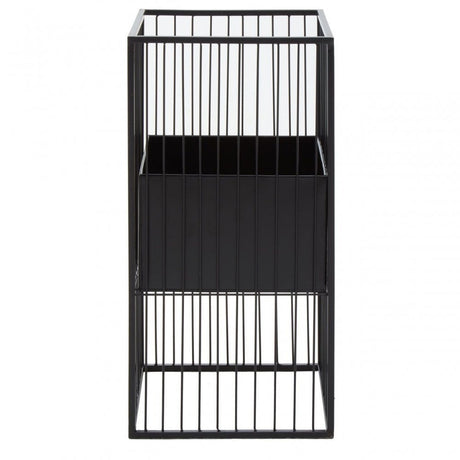 Alden Black Floor Standing Planter
