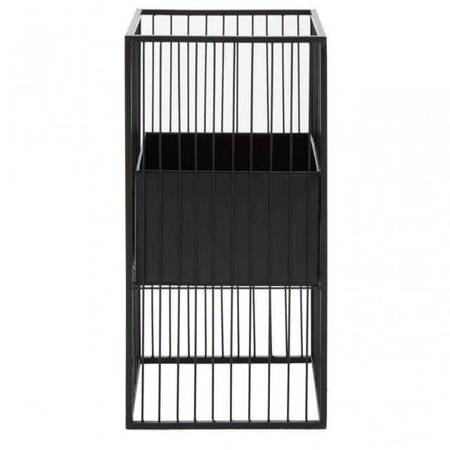 Alden Black Floor Standing Planter