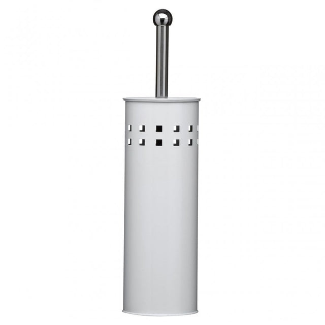 White Square Design Toilet Brush
