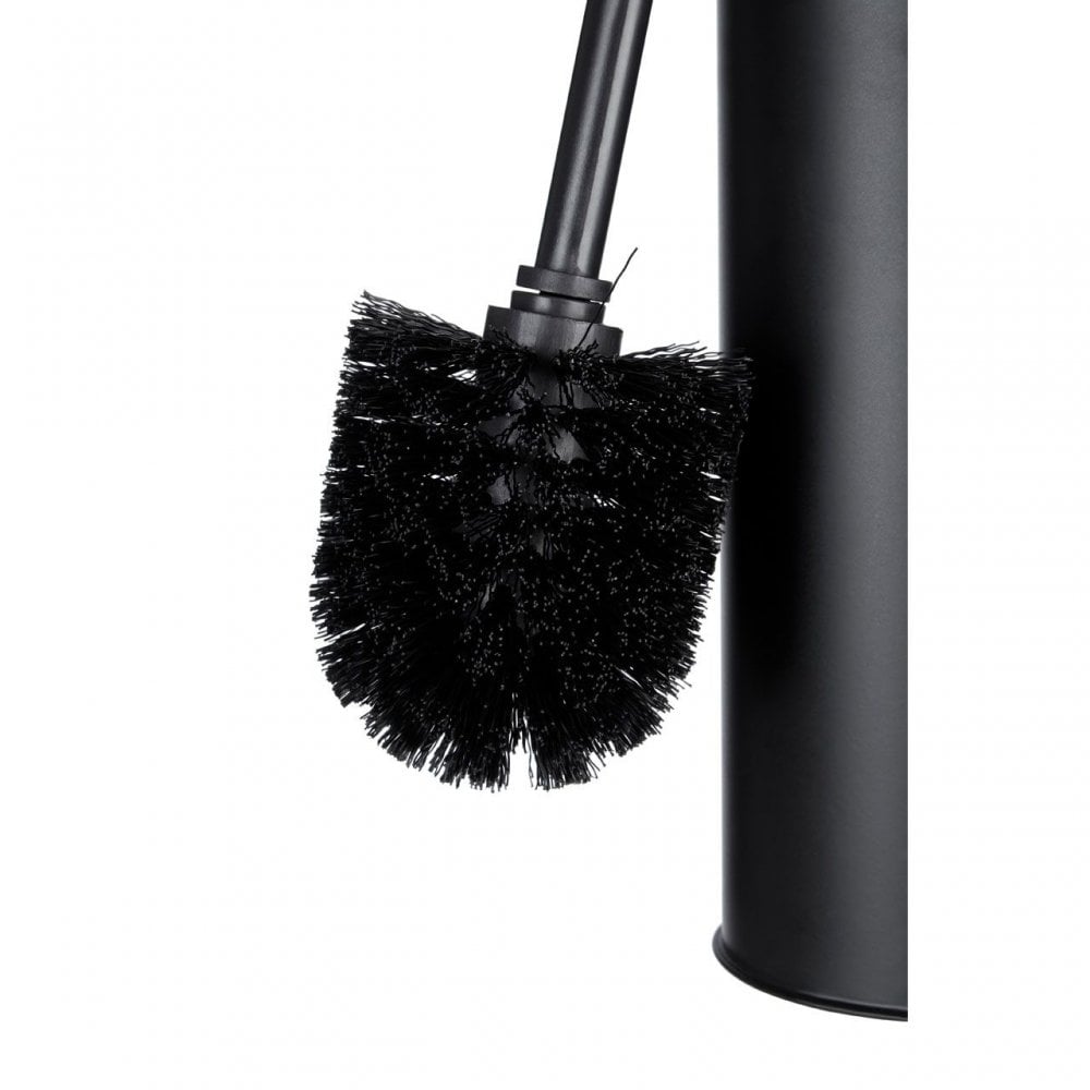 Matt Black Square Design Toilet Brush