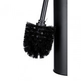 Matt Black Square Design Toilet Brush