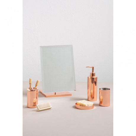 Clara Rose Gold Table Mirror