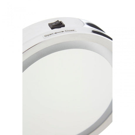 Clara Chrome Plated Led Mirror