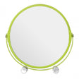 Lime Green Shaving Mirror With Feet