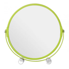 Lime Green Shaving Mirror With Feet