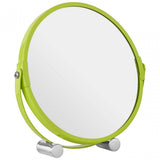 Lime Green Shaving Mirror With Feet