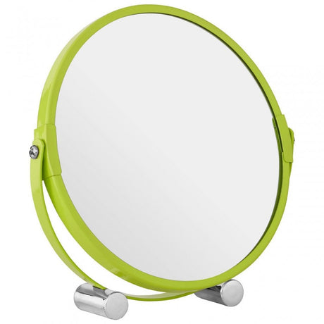 Lime Green Shaving Mirror With Feet