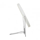 White Metal Large Shaving Mirror