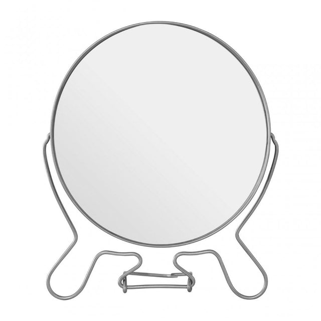 Silver Effect 2 Sided Large Shaving Mirror