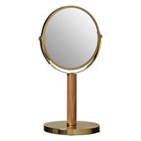 Cassini Gold Finish Iron Table Mirror