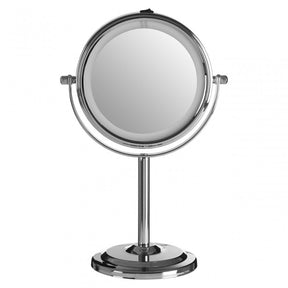 Cassini Chrome Iron Table Mirror