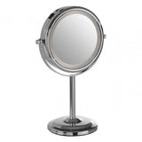 Cassini Chrome Iron Table Mirror