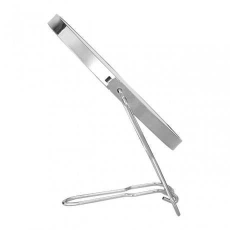 Silver Effect Two Sided Small Shaving Mirror