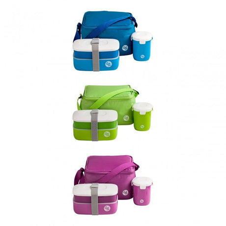 Grub Tub Green 3Pc Lunch Box