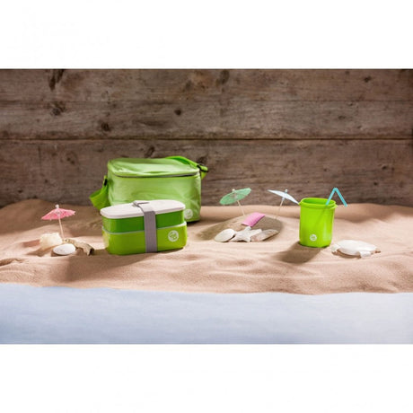 Grub Tub Green 3Pc Lunch Box
