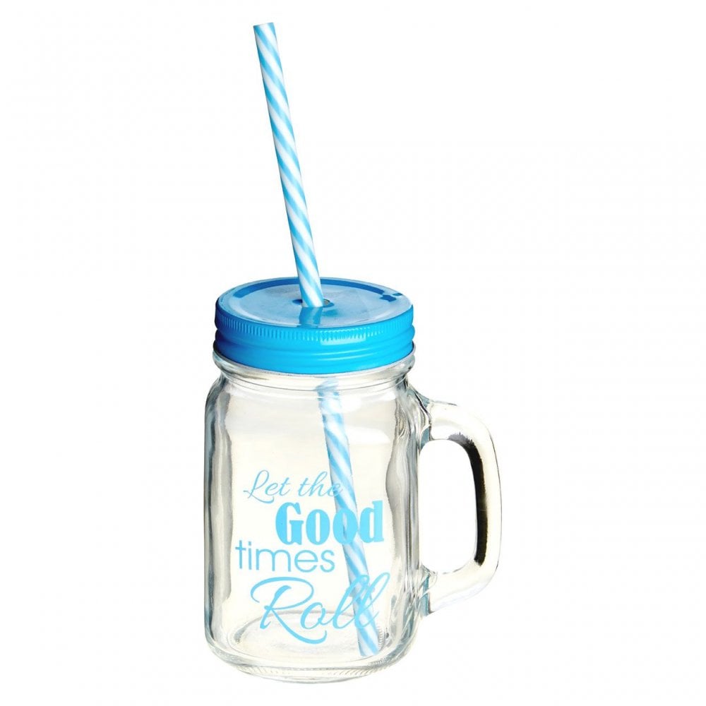 Square Good Times Jar Mug - 450Ml