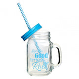 Square Good Times Jar Mug - 450Ml