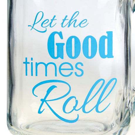 Square Good Times Jar Mug - 450Ml